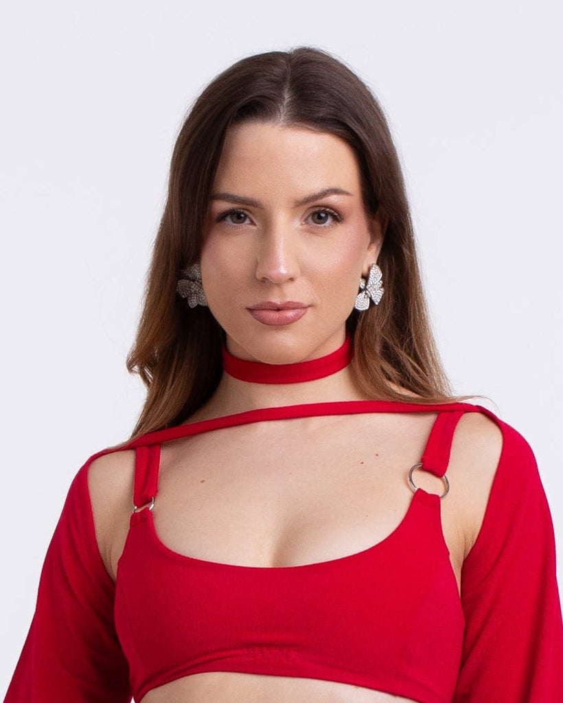FANNA polewear Clothing Accessories RED / ONE SIZE FANNA CHOKER